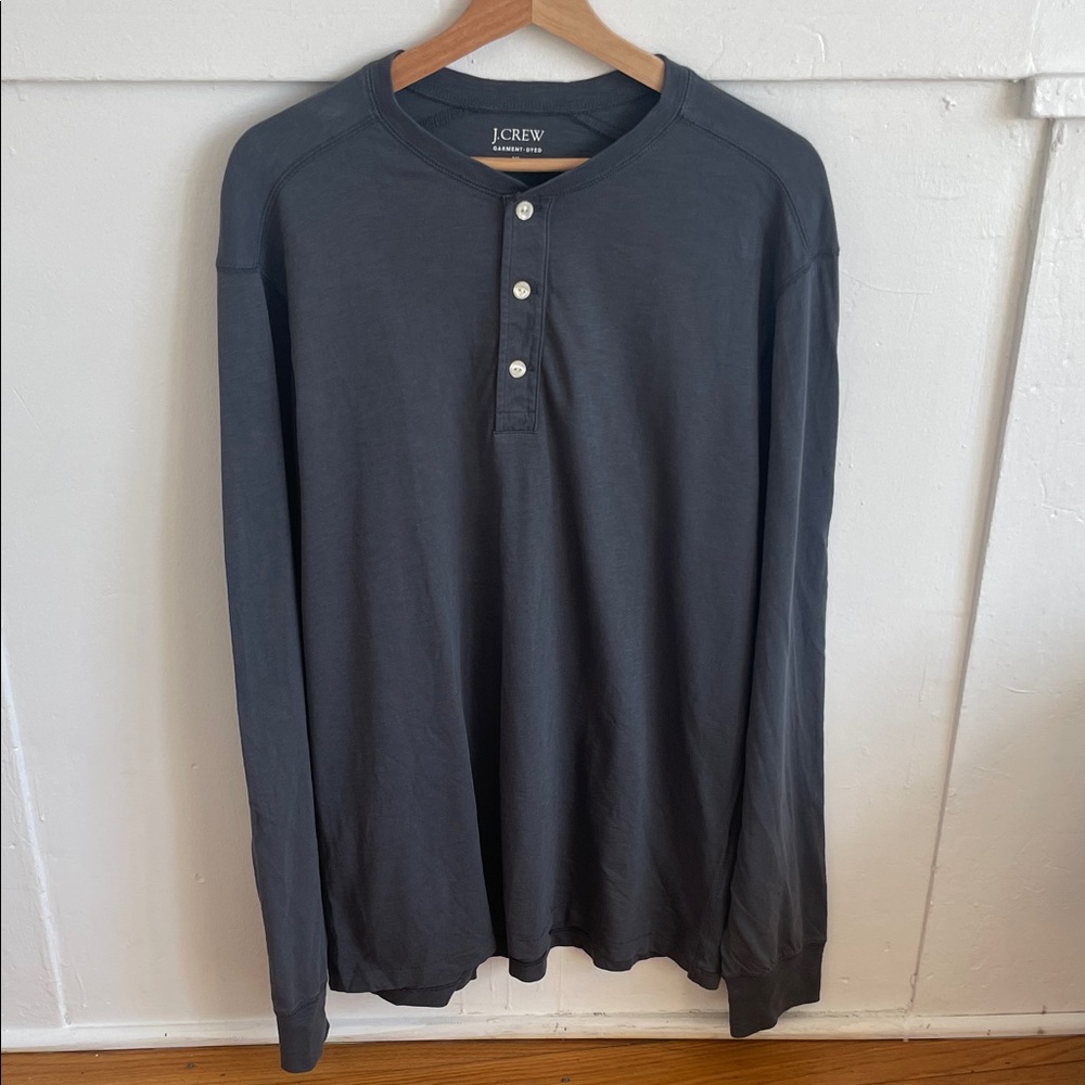 J. Crew Men's Long Sleeve Henley